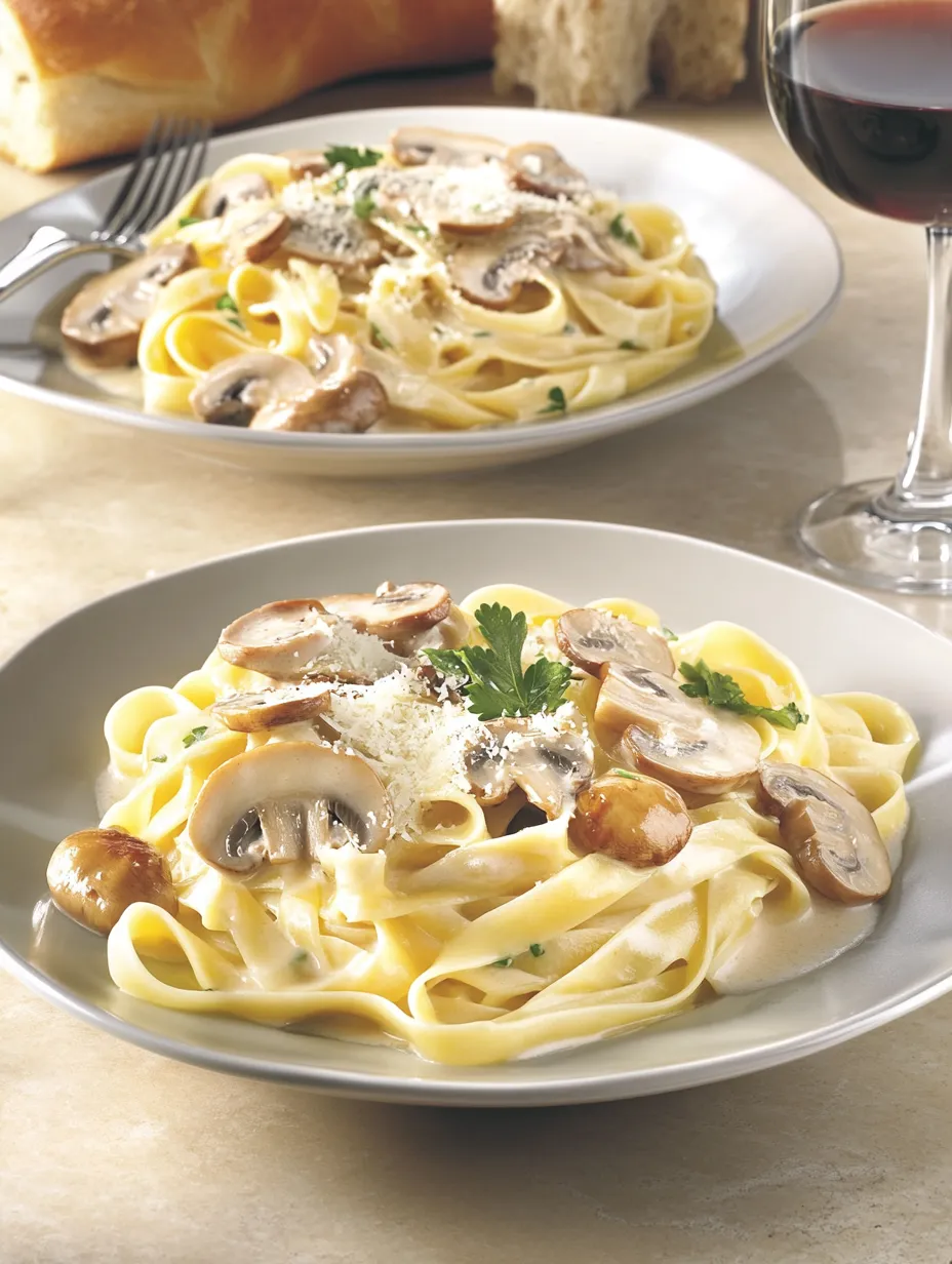 Easy Creamy Mushroom Pasta Recipe