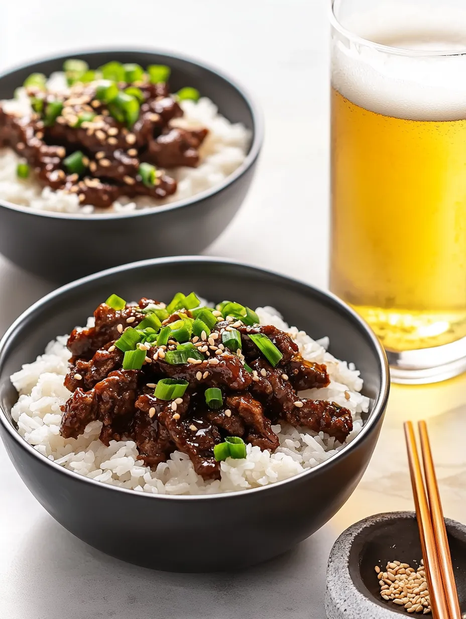 Korean Beef Bowl Recipe