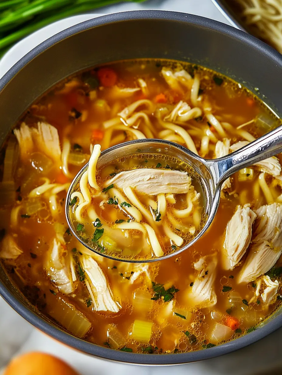 Cold Fighting Chicken Noodle Soup Recipe