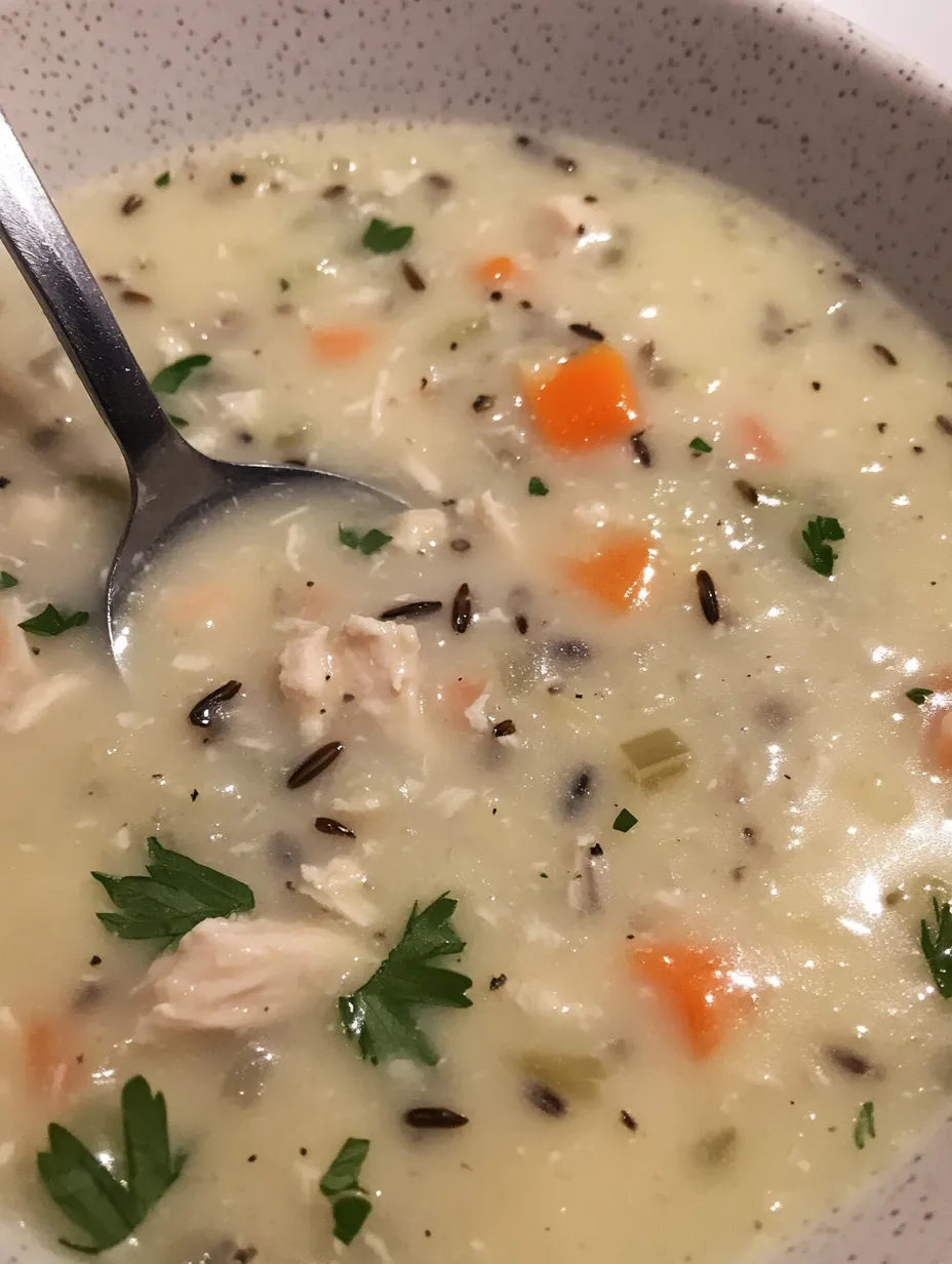 Easy Chicken and Wild Rice Soup Recipe