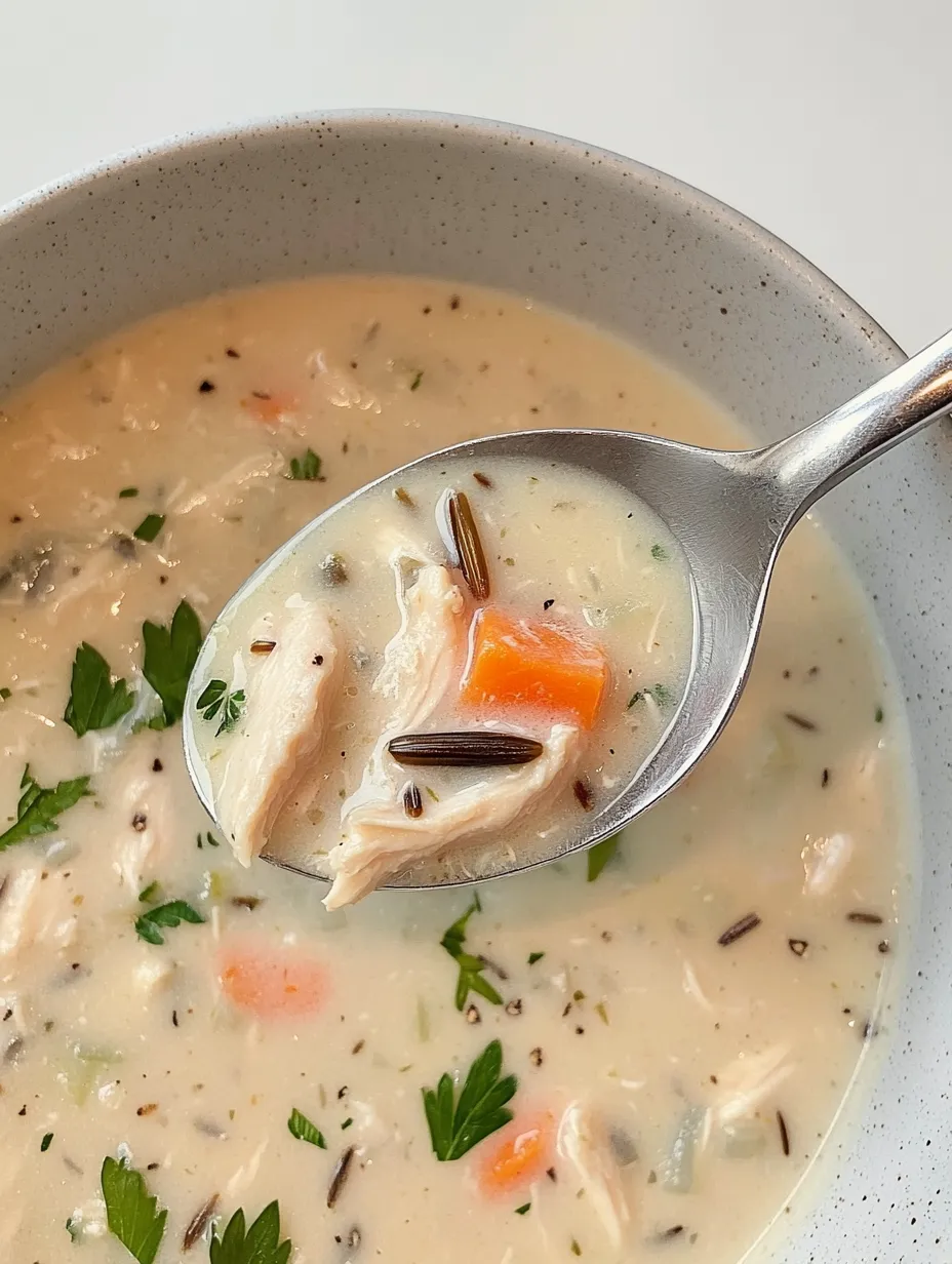 Easy Chicken and Wild Rice Soup