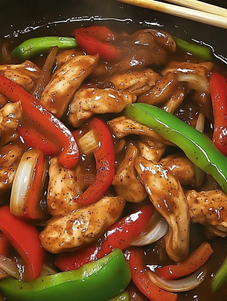 Easy Black Pepper Chicken Recipe