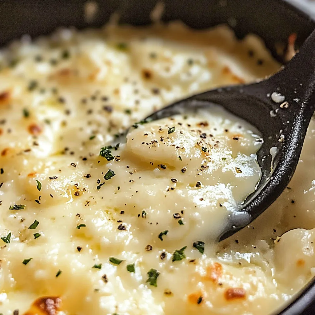 A spoon is in a bowl of food.