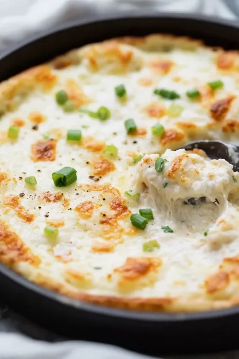 A bowl of food with a fork in it.