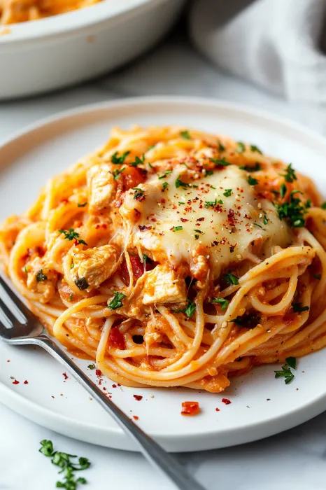A plate of spaghetti with meat and cheese.