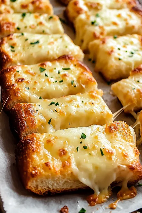 A plate of cheese sticks.
