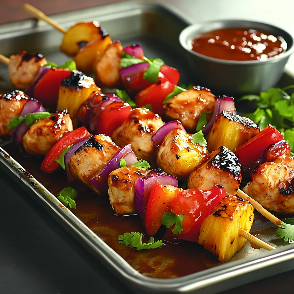 A tray of food with a bowl of sauce.