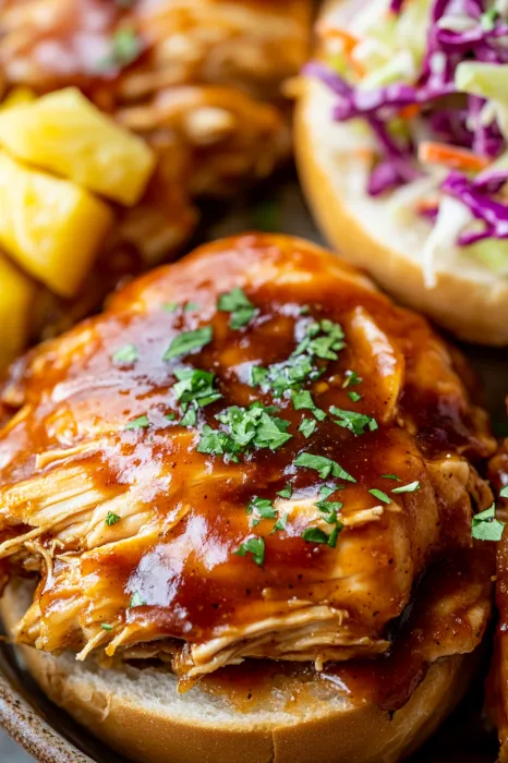 A plate of food with a chicken sandwich and a side of fries.
