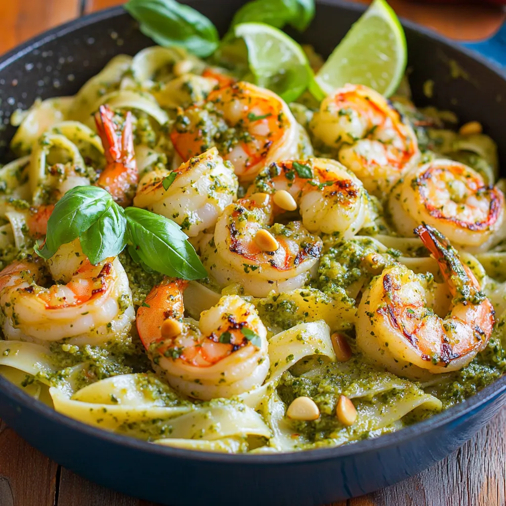 A plate of shrimp and spinach.