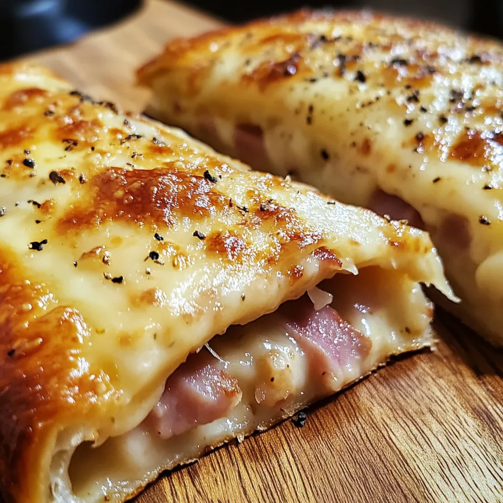 Two pieces of pizza on a wooden table.