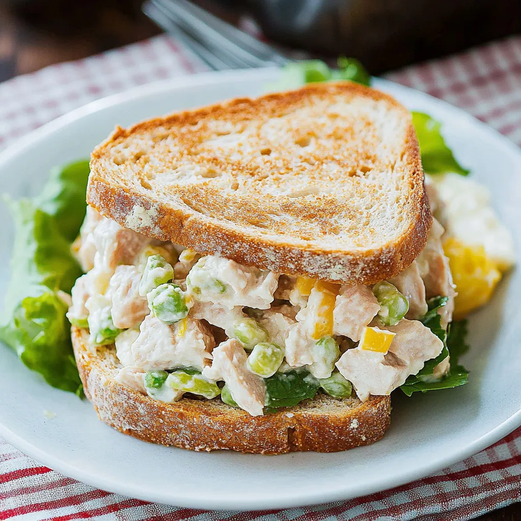 A sandwich with a fork on a plate.