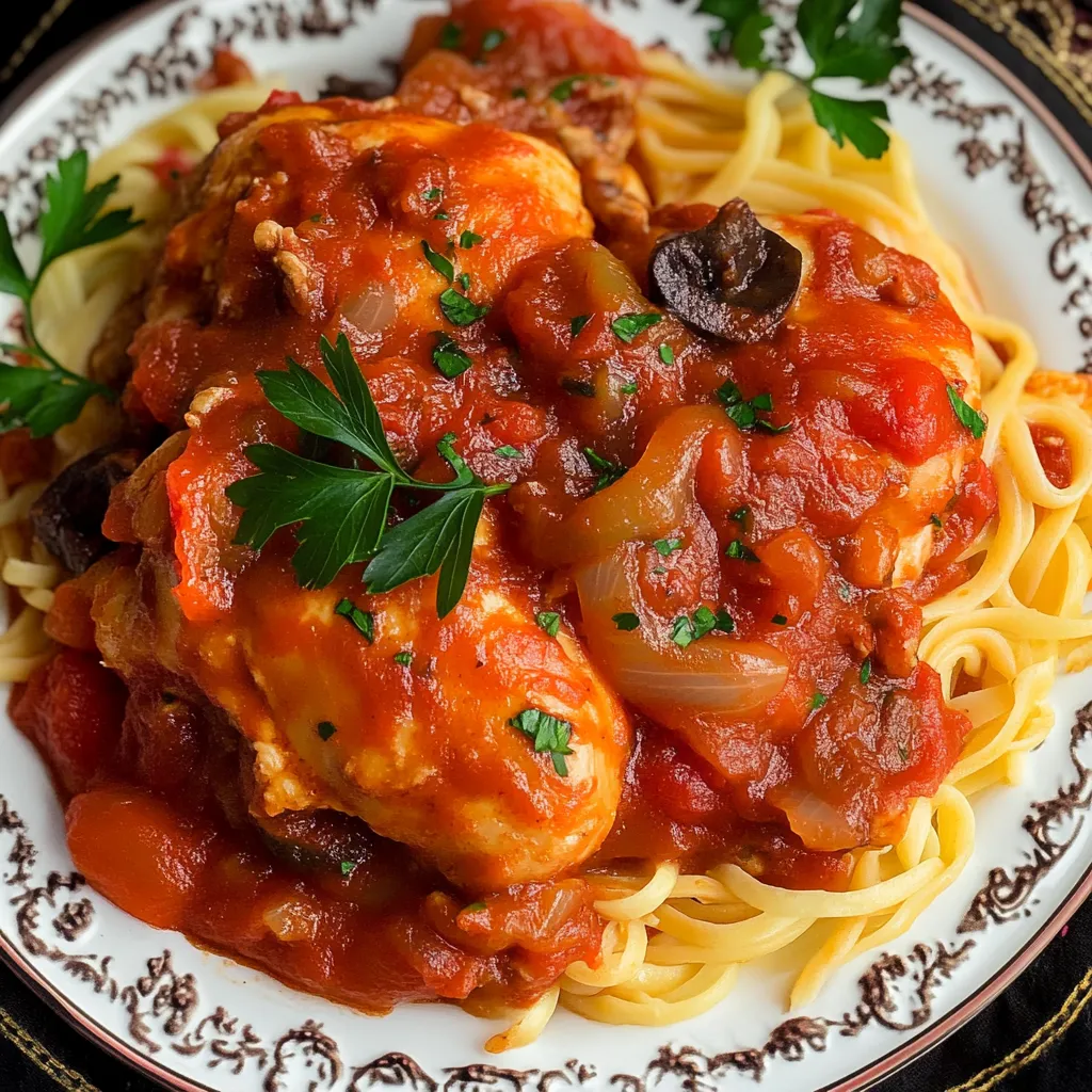 Chicken Cacciatore