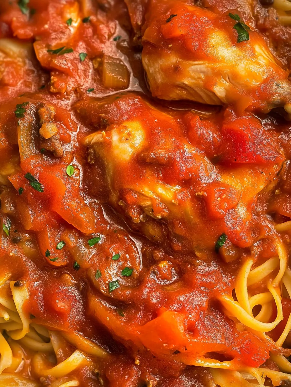 Easy Chicken Cacciatore Recipe