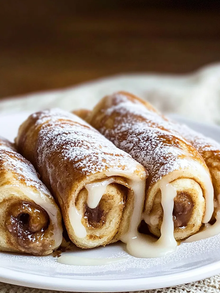 Cinnamon Roll French Toast Roll-Ups Recipe