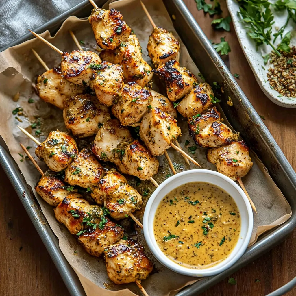 Butter Chicken Skewers