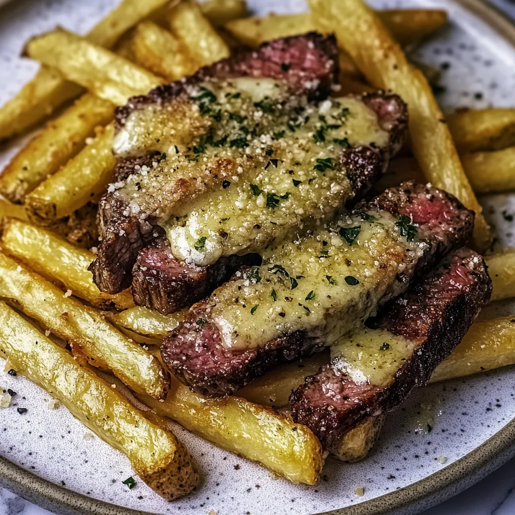 Garlic Parmesan Steak Fries