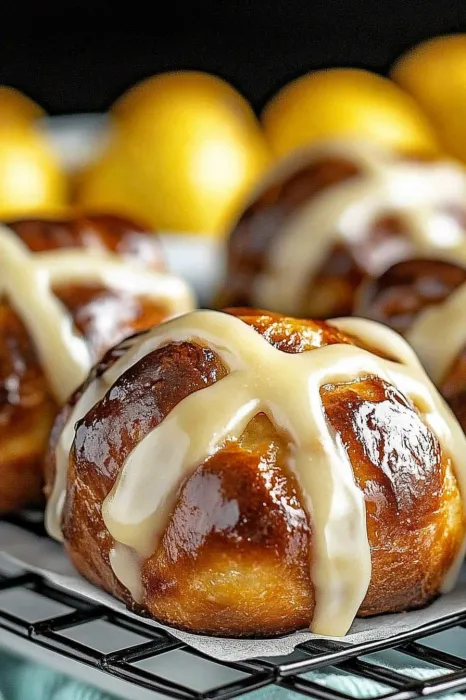 A plate of cinnamon rolls.